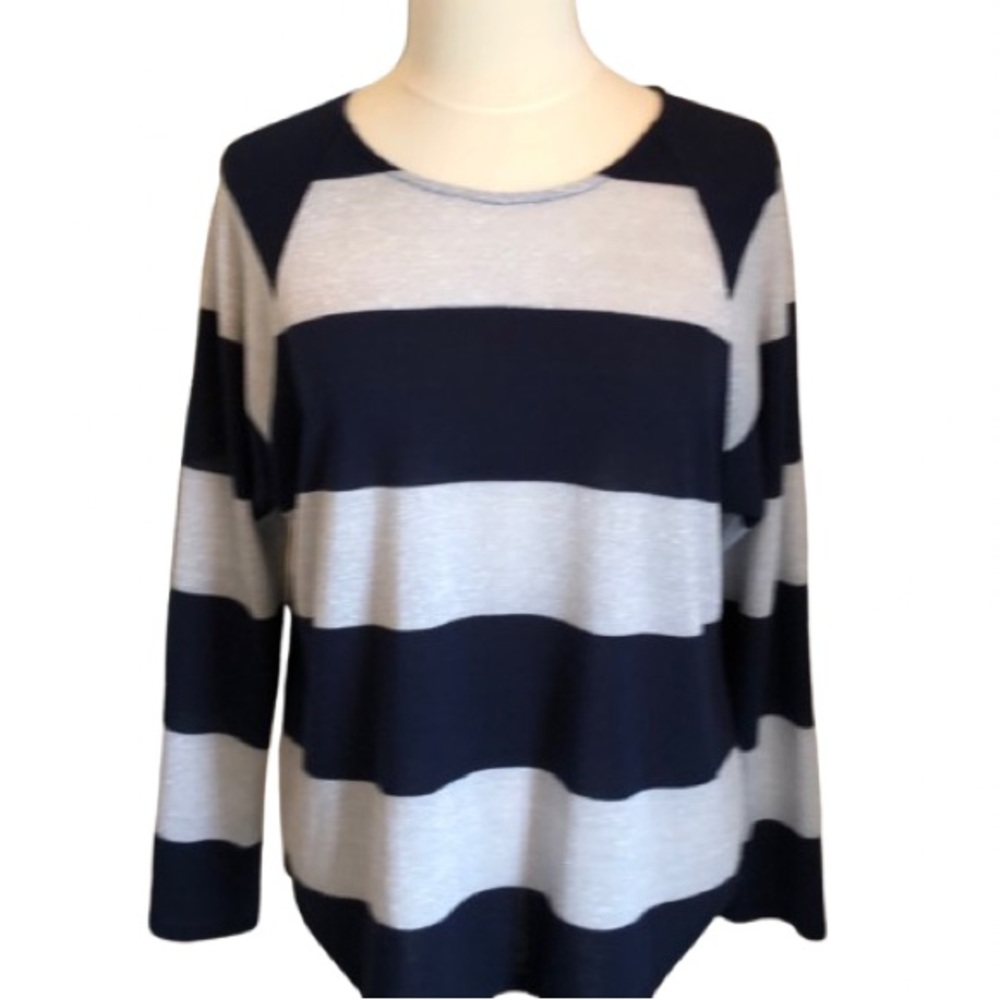 INC International Concepts Lightweight Striped Sweater